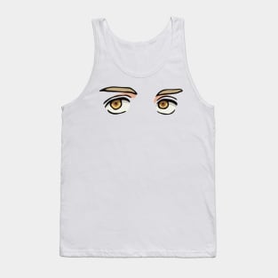 Laios Touden Eyes from Dungeon Meshi or Delicious in Dungeon / Dungeon Food Anime Manga DM-2 Tank Top